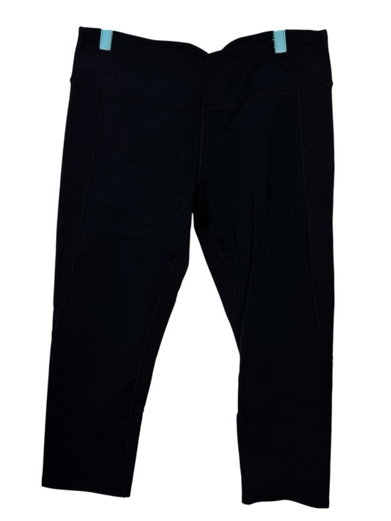 Everyday Black Active Capri Leggings by Nikibiki Sports - Picture 2 of 12